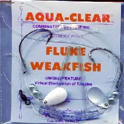 Aqua-Clear FW-2P2S Flounder/Weakfish High/Low Rig 1 Aqua-Clear FW-2P2S Flounder/Weakfish High/Low Rig