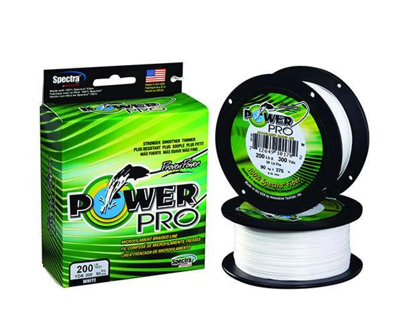 Power Pro PowerPro Braided Spectra Fiber Fishing Line White 3000 Yds 1 Power Pro PowerPro Braided Spectra Fiber Fishing Line White 3000 Yds